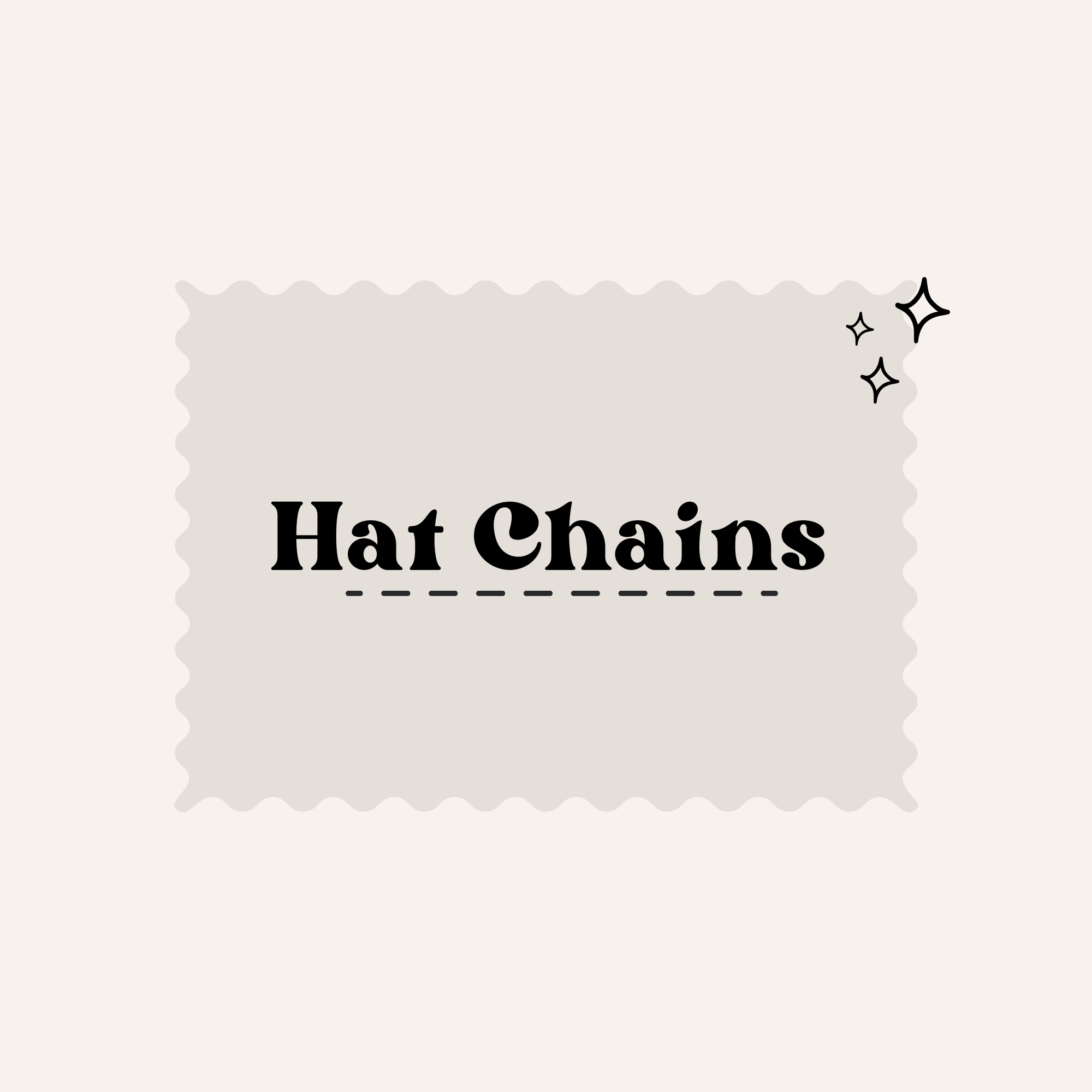 Hat Chains & Charms