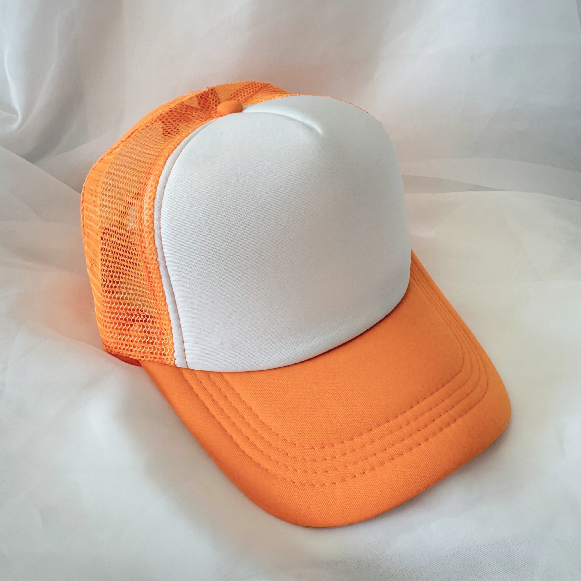 Orange Trucker Hat