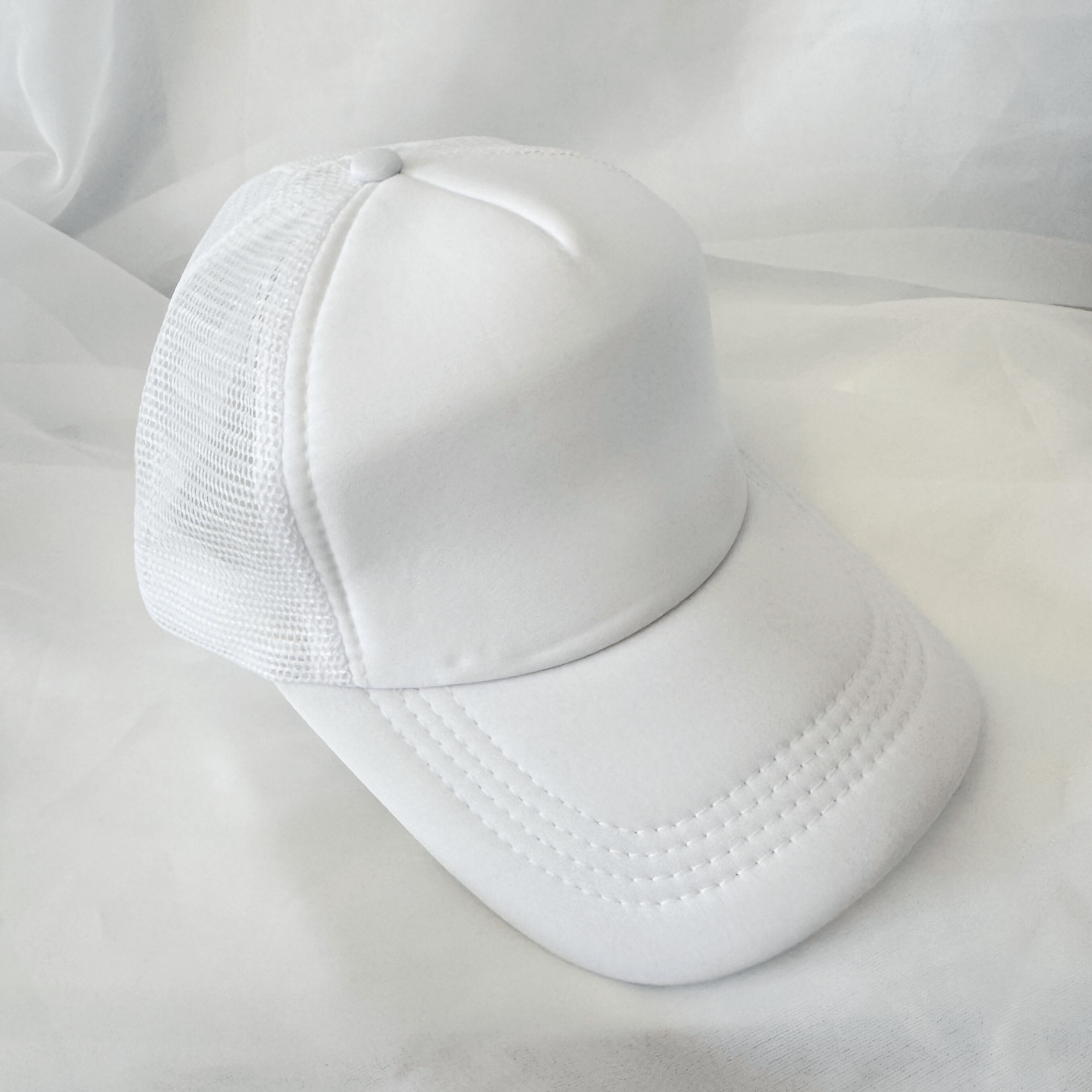 White Trucker Hat
